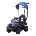 thumbnail image 1 of The Baby Shop Correpasillos Bebé 3 En 1 Carro Montable Eléctrico Tipo Jeep Azul, 1 of 4