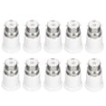 thumbnail image 1 of BRIGHTFUFU 10pcs Screw Lamp Base Converter Plastic B22 to E27 Conversion Daily Use, 1 of 8