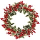 thumbnail image 1 of Injueey 1PC 40CM gran Barries decoración Artificial flor falsa decoración colgante con hojas para puerta de Navidad pared de alta guirnaldas Injueey HA8954-00B, 1 of 6
