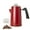 Red, variant on Mixpresso Stainless Steel Coffee Percolator Stovetop, Percolator Coffee Pot, Excellent For Camping Coffee Pot, 37oz 5-8 Cup Stove Top Coffee Maker, Stainless Steel Coffee Percolator