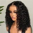 thumbnail image 6 of Short Bob Glueless Wigs Brazilian Human Hair 7x6 Loose Deep Wave Lace Wig, 6 of 7