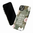 thumbnail image 5 of Floral Bible Verse Phone Case | "But the Lord Stood with Me" | Inspirational Christian Gift | Phone Cover for iPhone 16 15 14 13 12 11 Pro Max, 5 of 6