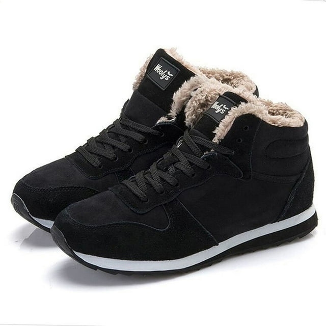 Chaussures Chaudes en Coton pour Hommes et Femmes Couples Bottes de Neige