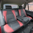 thumbnail image 2 of Ultra Comfort High Grade Leather Seat Covers For Car Truck SUV Van - Rear Set, 2 of 3
