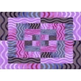 thumbnail image 1 of Ahgly Company Machine Washable Indoor Rectangle Transitional Purple Purple Area Rugs, 3' x 5', 1 of 7