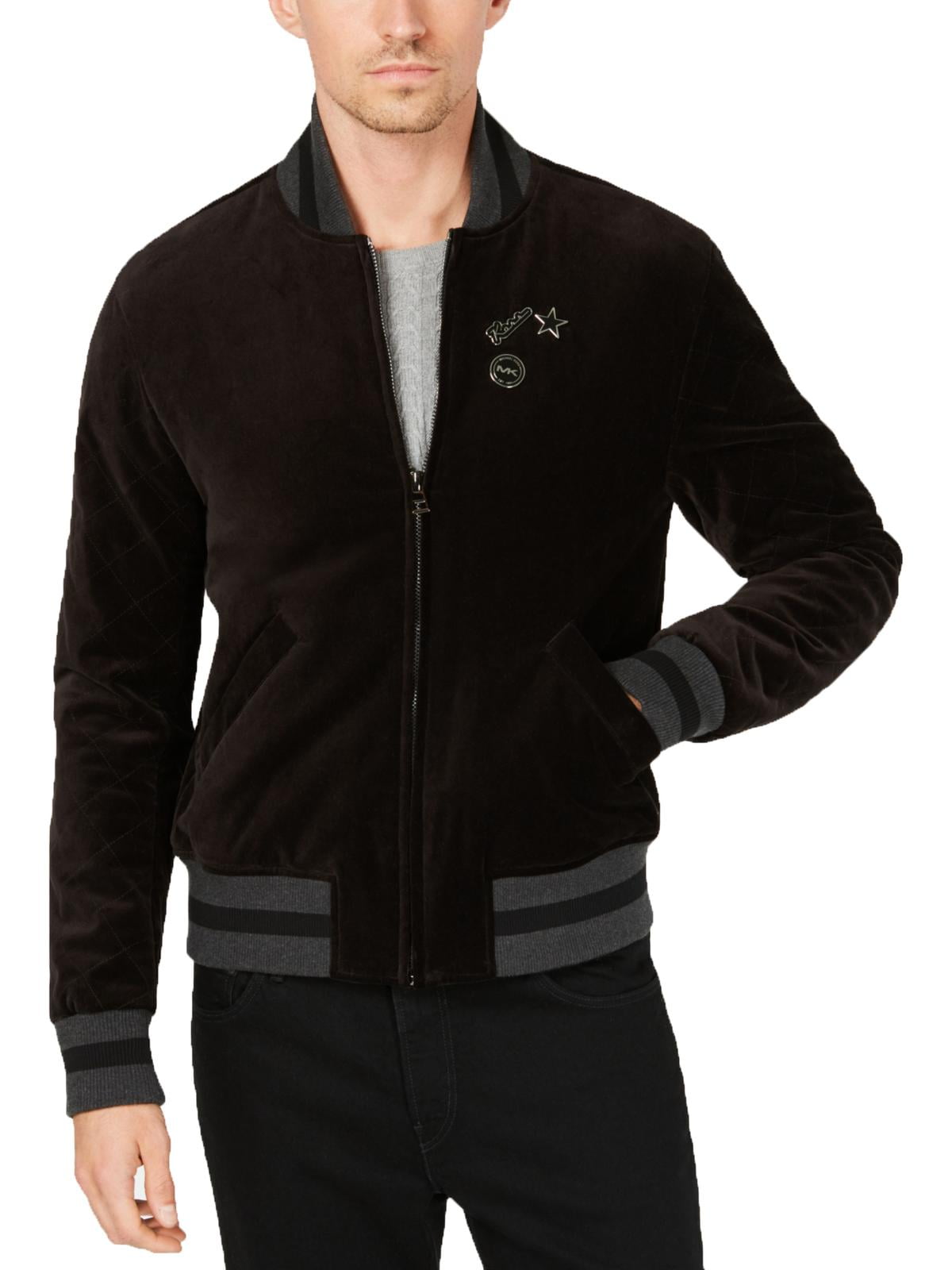mens velvet bomber