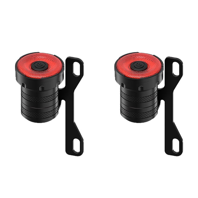 Sonducket Paquete de 4 luces para monopatín, luces de seguridad para monopatín, lámparas de rueda inteligentes, reemplazo ajustable, luz trasera Patinetes eléctricos Sin luz de advertencia Sonducket OD020105-01B