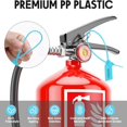 thumbnail image 4 of 1000 Pcs Plastic Tamper Seals Tags Security Tags Seals Safety Numbered Zip Ties Labels Light Blue, 4 of 5