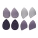 thumbnail image 1 of 8 paquetes de esponja de maquillaje licuadora en forma de huevo Esponja de mezcla de base de espo Abanopi Esponja de maquillaje, 1 of 7