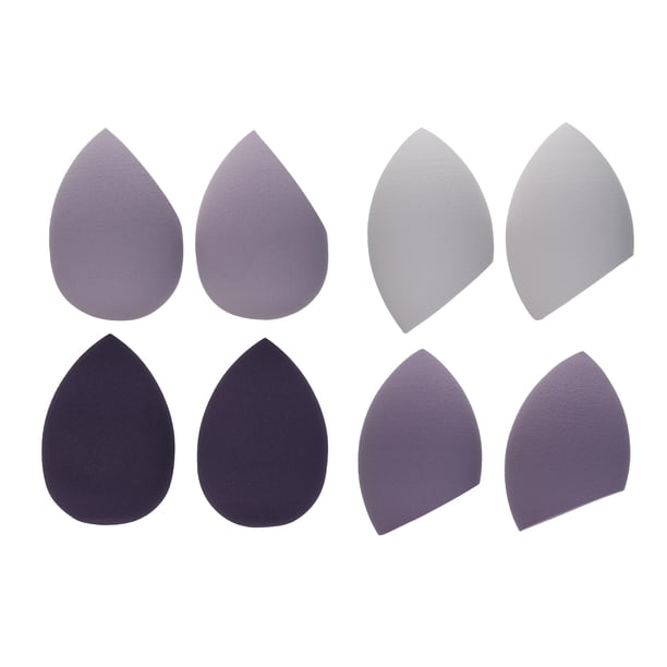 8 paquetes de esponja de maquillaje licuadora en forma de huevo Esponja de mezcla de base de espo Abanopi Esponja de maquillaje