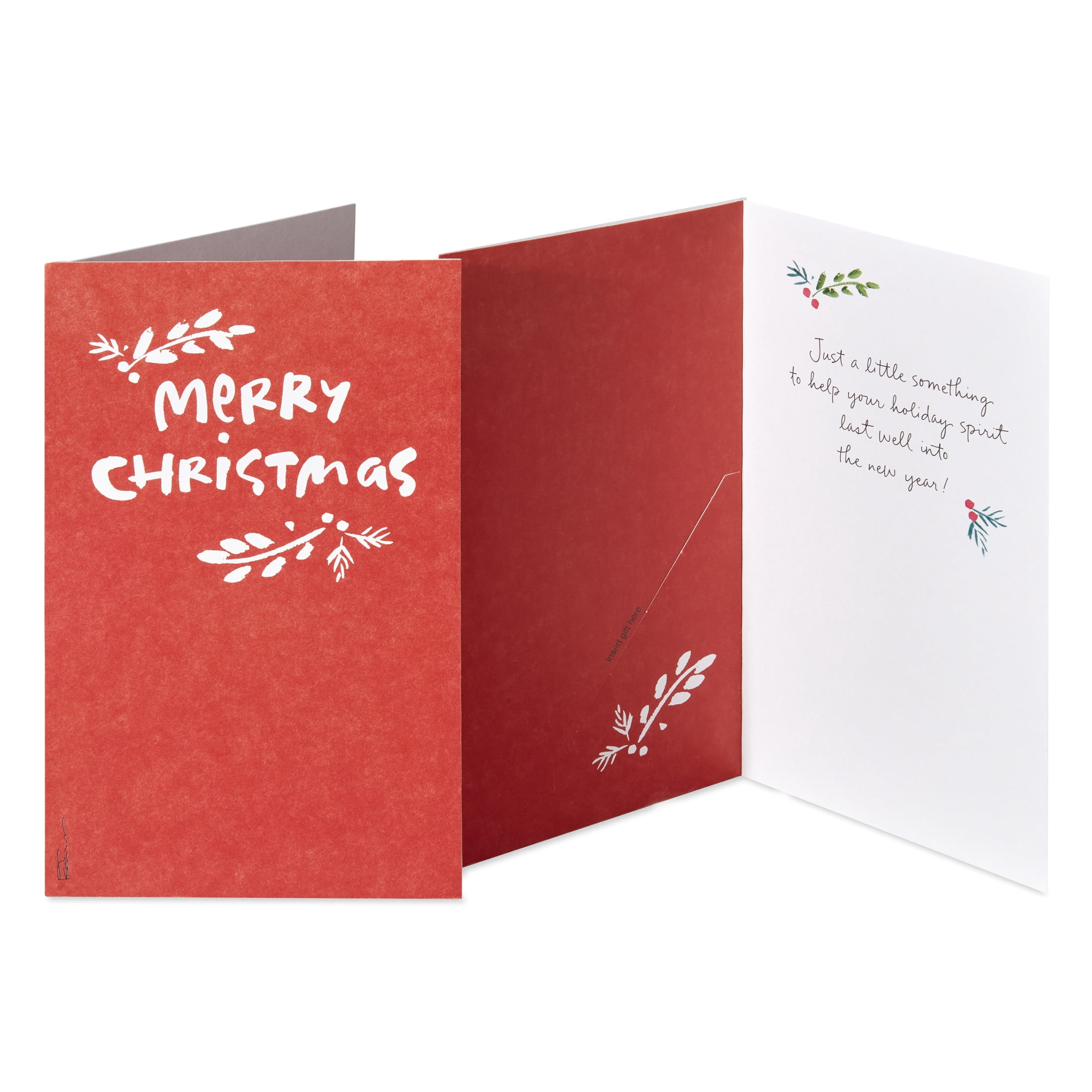 American Greetings Christmas Money/Gift Card Bundle (2-Designs, 10-Count)