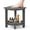 GRAY, variant on HDPE Shower Chair for Inside Shower with handle&Storage Shelf,Shower Stool to sit on,for Shaving Legs-gray