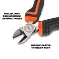 thumbnail image 3 of GreatNeck Diagonal Hobby Pliers, Steel ,4 inch, 3 of 10