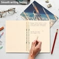 thumbnail image 5 of WOBOGO Astronauts Fly Into Space Notebook College Horizontal Grid Paper Ink Spill Resistant Water Resistant Cover 8.3x5.7x0.4in, 5 of 8