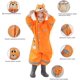 thumbnail image 4 of Chubasqueros con capucha para niños (S) Traje de lluvia Chaqueta poncho Transpirable Manga larga Ropa para niños ligera y transpirable Unisex Niñas Niños 1 2 3 4 5 6 7 8 años, 4 of 5