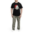 thumbnail image 5 of CafePress - Volleyball Santa Gift Men's Light Pajamas - Men's Dark Loose Fit Cotton Pajama Set, 5 of 7