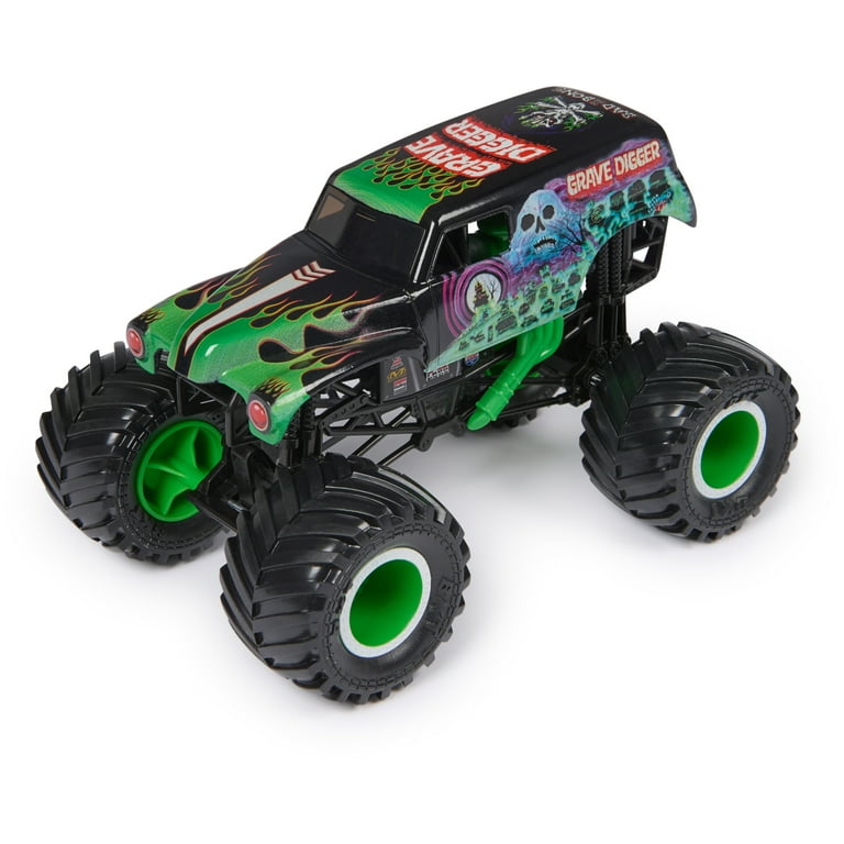 Monster Jam, Grave Digger 1:24 Scale Die-Cast Monster Truck