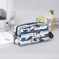 thumbnail image 6 of Uemuo Palm Tree Pattern Portable Toiletry Bags with Handle, Waterproof travel Make up Bags for Women, Large Capacity Travel Cosmetic Bags, 6 of 9