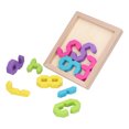 thumbnail image 1 of Herwey Number Building Block Puzzle,Children Toys Building Blocks,Wooden Number Puzzles Innovative Three Dimensional Burr Free Improve Concentration Early Educational Toys For Gifts, 1 of 8