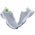 thumbnail image 6 of NRNHI Mens Lightweight Air Running Shoes Athletic Walking Shoes Trail Tennis Sneaker for Gym Workout GreyGreen Size 9.5, 6 of 7