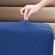 thumbnail image 1 of Sábana bajera ajustable COSMOPLUS, sábana ajustable completa en 4 direcciones, azul marino, 1 of 6
