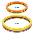 thumbnail image 3 of Speed 10pcs 28cm/38cm Agility Speed Ring Football Soccer Basketball Sport Training Rings Equipment, 3 of 7