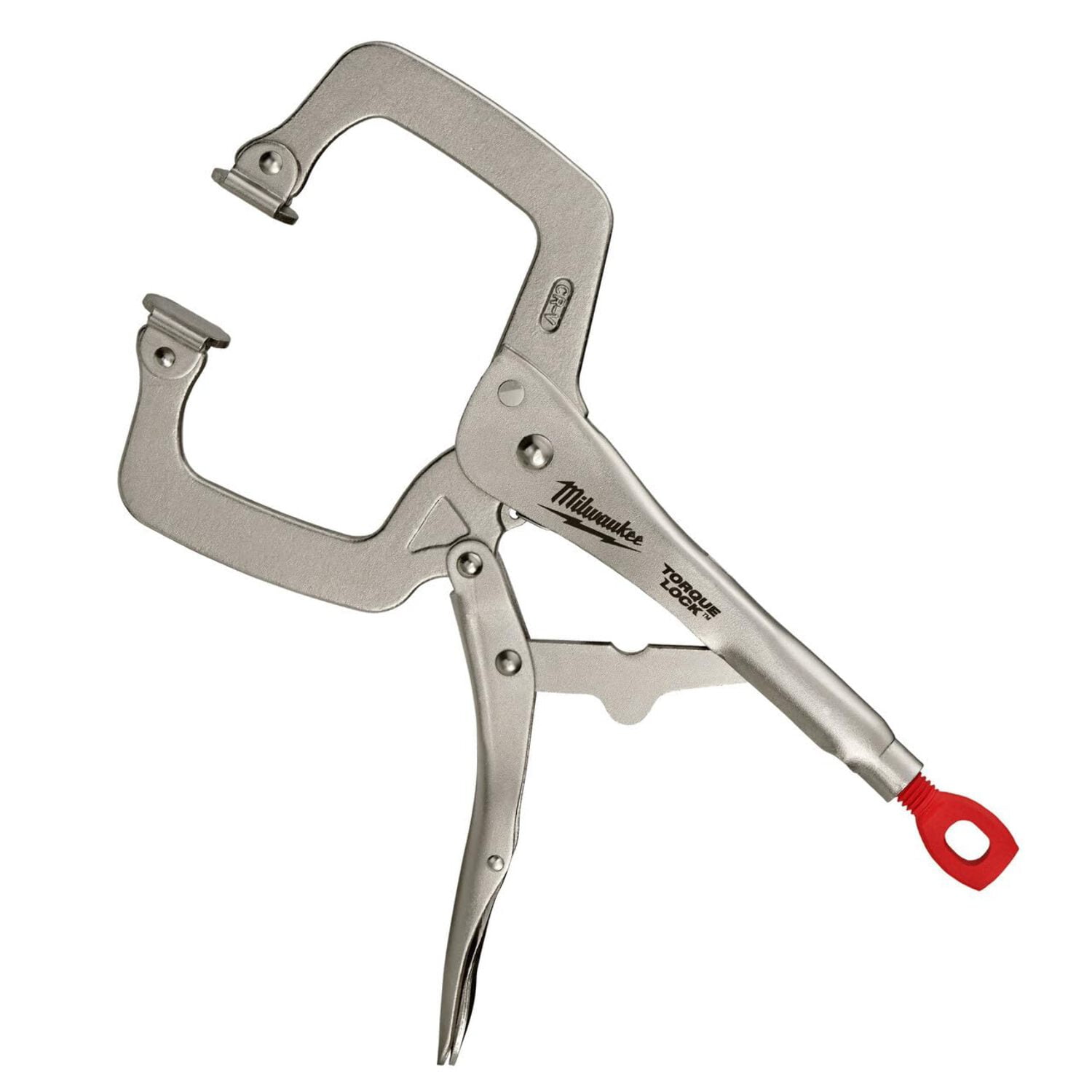 Milwaukee Tool 11" Locking C-Clamp Swivel Jaws