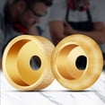 thumbnail image 2 of serony Roue de Meulage de Pierre Bordure de Chanfrein Polissage Abrasif Outil de Meulage de Roue 15mm, 2 of 6