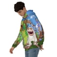 thumbnail image 3 of My Singing Monsters Men's Hoodie With Color Drawstrings Sweatshirt Hooded Pullover Print Winter Coat Jacket Medium, 3 of 9