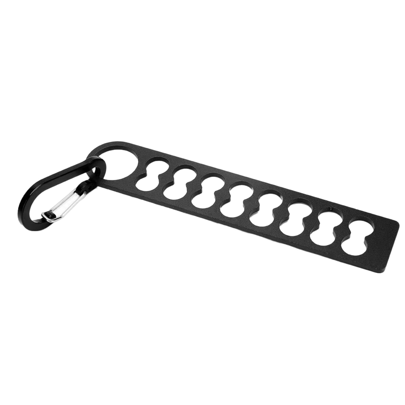 Honrane Nail Wire Organizer Multiholes Multipurpose Unbreakable Aluminum Alloy Tent Peg Wire