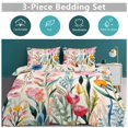 thumbnail image 6 of Watercolor Wildflowers Bedding Sets Twin Duvet Cover 3 Piece Cute Bed Set for Boys Girls Kid, 6 of 6