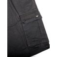 thumbnail image 7 of SAYFUT Big Men's Casual Cotton Stretch Cargo Shorts Expandable Waist Twill Chino Pants Lightweight Quick Dry Shorts, 7 of 7