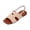 Khaki, variant on Commforr Walking Sandals Women, Women's Flat Ankle Strap Sandals Cutout Low Heels Basic Shoes Elegant Open Square Toe Slingback Casual Dress Sandals for Outdoor Beach Travel, Black, 6