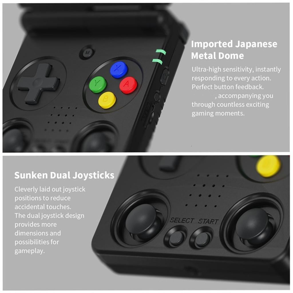 Classical Foldable Handheld Video Game Player 64GB Storage