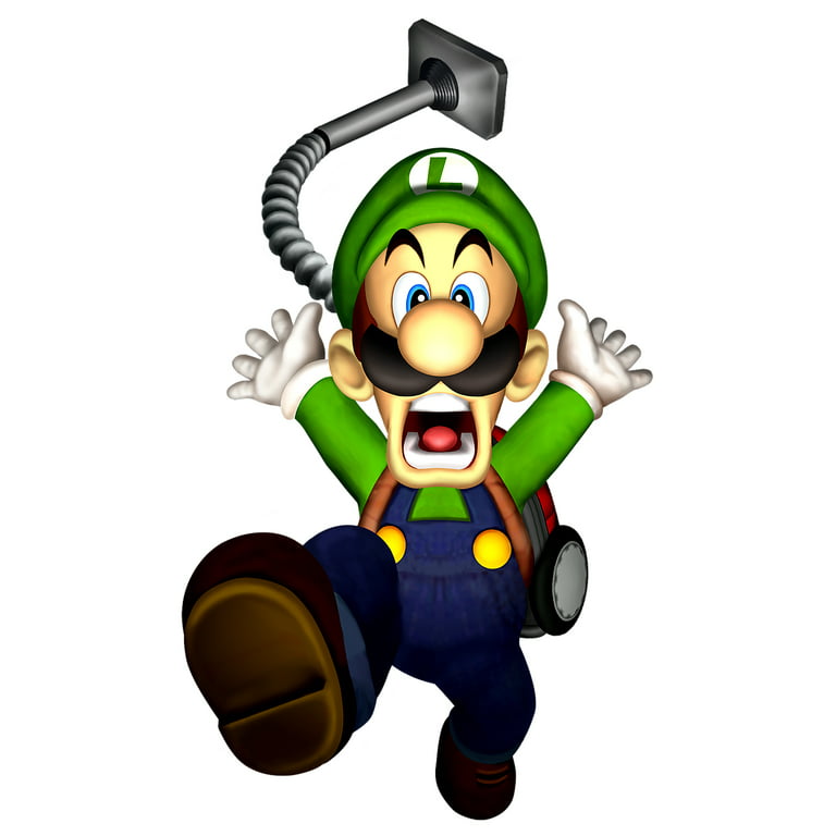 Luigi - Luigi's Mansion, 3DS  Luigi's mansion, Luigi, Luigi's