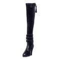 thumbnail image 1 of Botas Largas de tacón alto Baoblaze 1/6 para mujer 12 pulgadas Color negro, 1 of 7