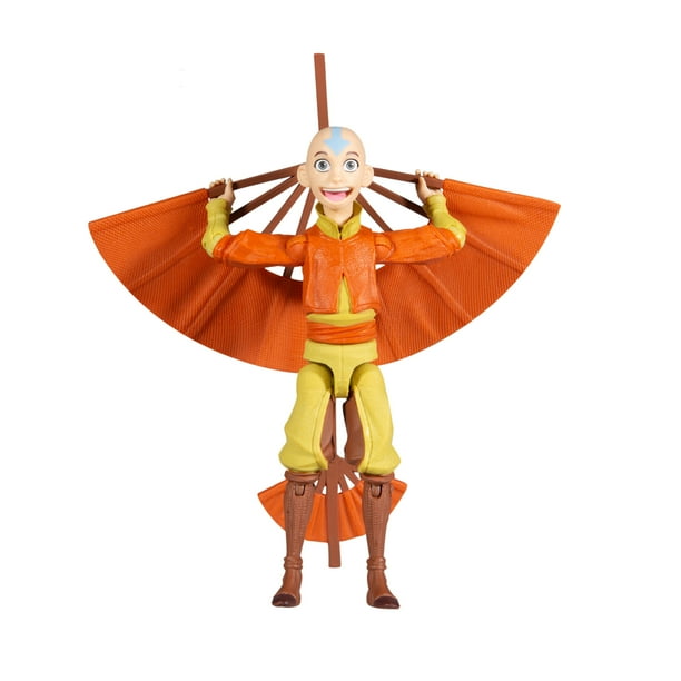 Avatar The Last Airbender Combo Pack 5 Aang With Glider Action Figure Children Ages 6 Walmart Com
