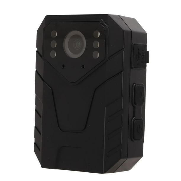 Mini cámara de vigilancia portátil, cámara corporal 4K HD Mini cámara corporal cámara de vídeo de seguridad rendimiento sólido Jadeshay A