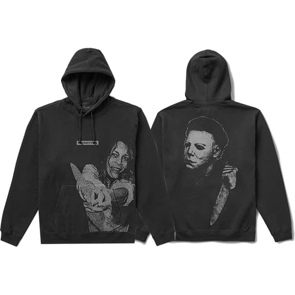 Primitive Myers Hoodie Sweatshirt Small - Black