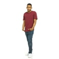 thumbnail image 5 of SOCKS'NBULK Mens Cotton Crew Neck Short Sleeve T-Shirts Mix Colors Bulk (9 Pack Pocket Tee Slub, Size: L), 5 of 5