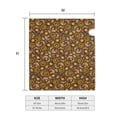 thumbnail image 4 of Yiaed Chrysanthemum turkey Print Mailbox Covers, Magnetic Mailbox Cover, Mail Box Covers for Garden Outdoor Decor Box Covers-21x18 in, 4 of 8