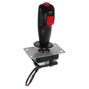 Minkissy Flight Stick Game Joystick Control Handle For Beginners With Ergonomic Design For Flight Simulation 1Pack
