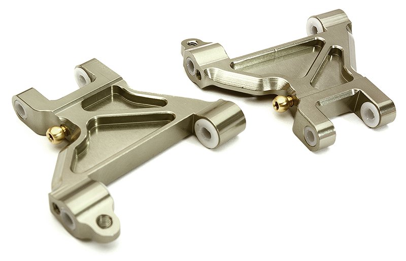 Integy CNC-Aluminium Hinterachse-Strebe Für Traxxas Stampede 4X4 1/10 – Upgrade-Teil, Silber