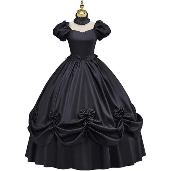 Gothic Southern Belle Victorian Dress Marie Antoinette Wedding Dress Ball Gown Rococo Masquerade Prom Dress