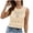Beige-tanks, variant on Aezemi Women Hollow out Tank Tops, Beach Crochet Cover Pullover Shirts, Eyelet Summer Sleeveless Fashion Undershirts