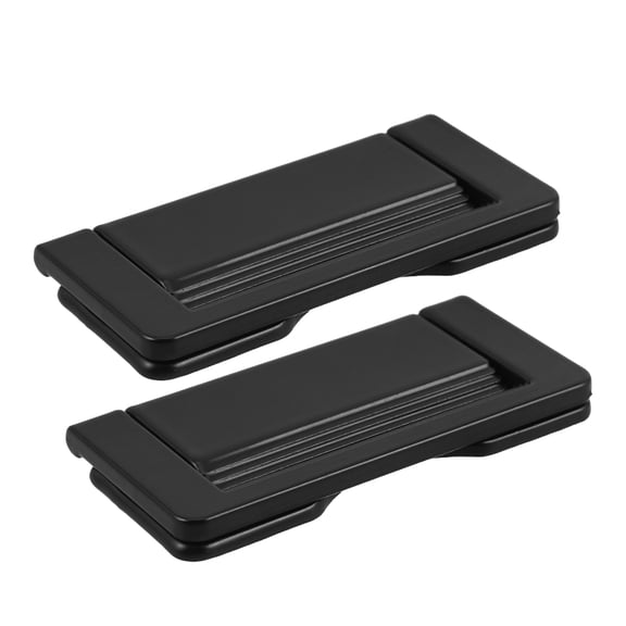 WRITWAA Zinc Alloy Black Closet Door Pulls Sleek Modern Look for Home