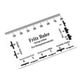 thumbnail image 3 of Maytalsory Guitar String Pitch Straight Rulers Music Accessory Measuring Tool Tools Parts Lightweight High Definition, 3 of 6