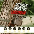 thumbnail image 2 of Browning Defender Vision Pro HD Trail Camera Bundled with Long Range Cellular Antenna and Boosted Signal Bundled and Card Reader (3 Items), 2 of 6