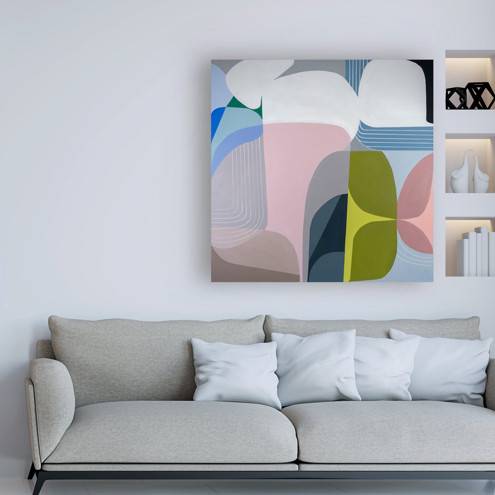 Trademark Fine Art 'Skyways' Canvas Art by Marion Gries