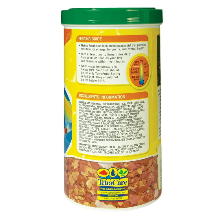 Pond Fish Flakes, Smaller Fish Nutrition Formula photo 4